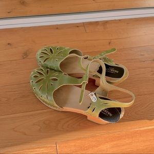 Swedish Hasbeens sandals. Perfect for spring! Sz 40